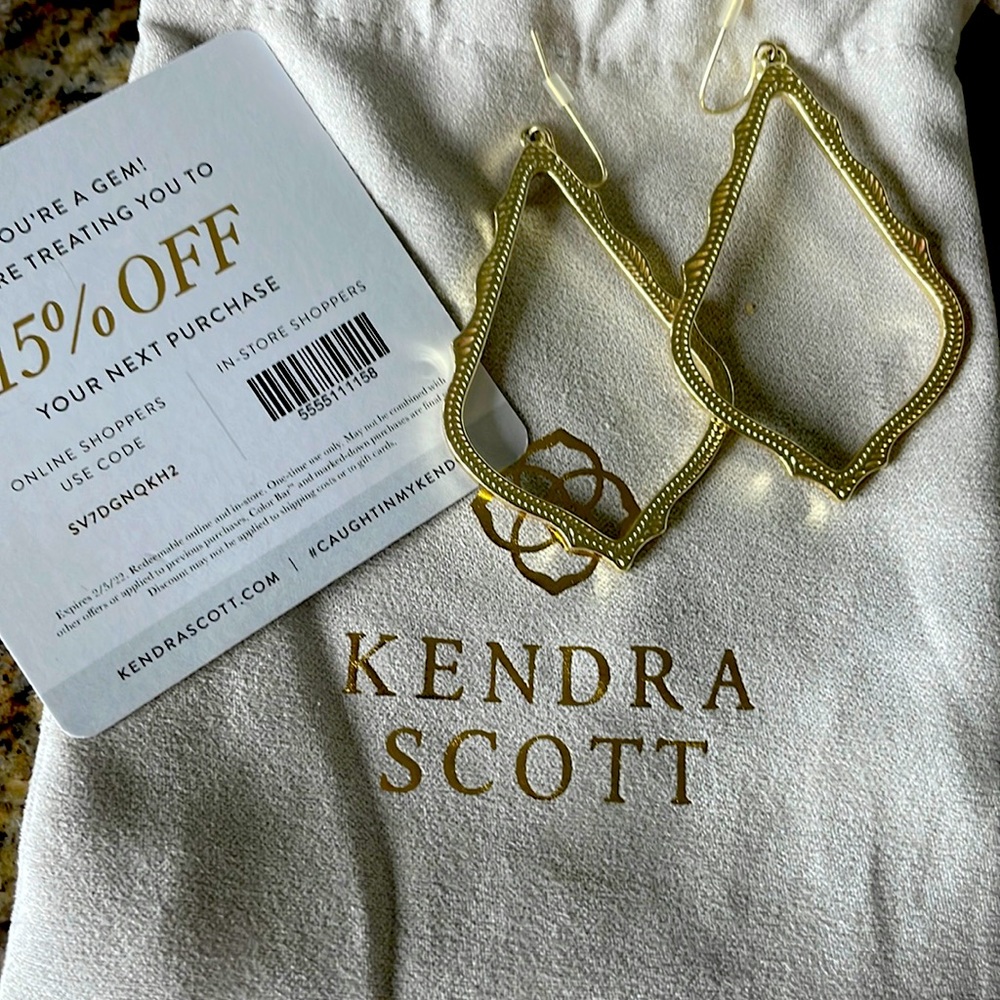 Kendra Scott Sophee Earrings -Gold